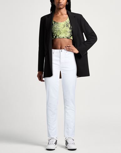 Woman Jeans White Size S Cotton