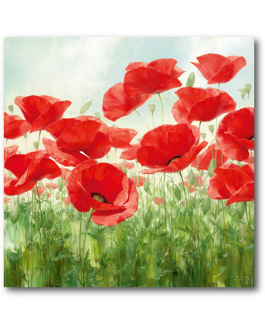 Wall Decor Red Poppy Artwork