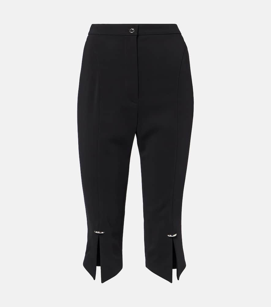 Pierced capri pants