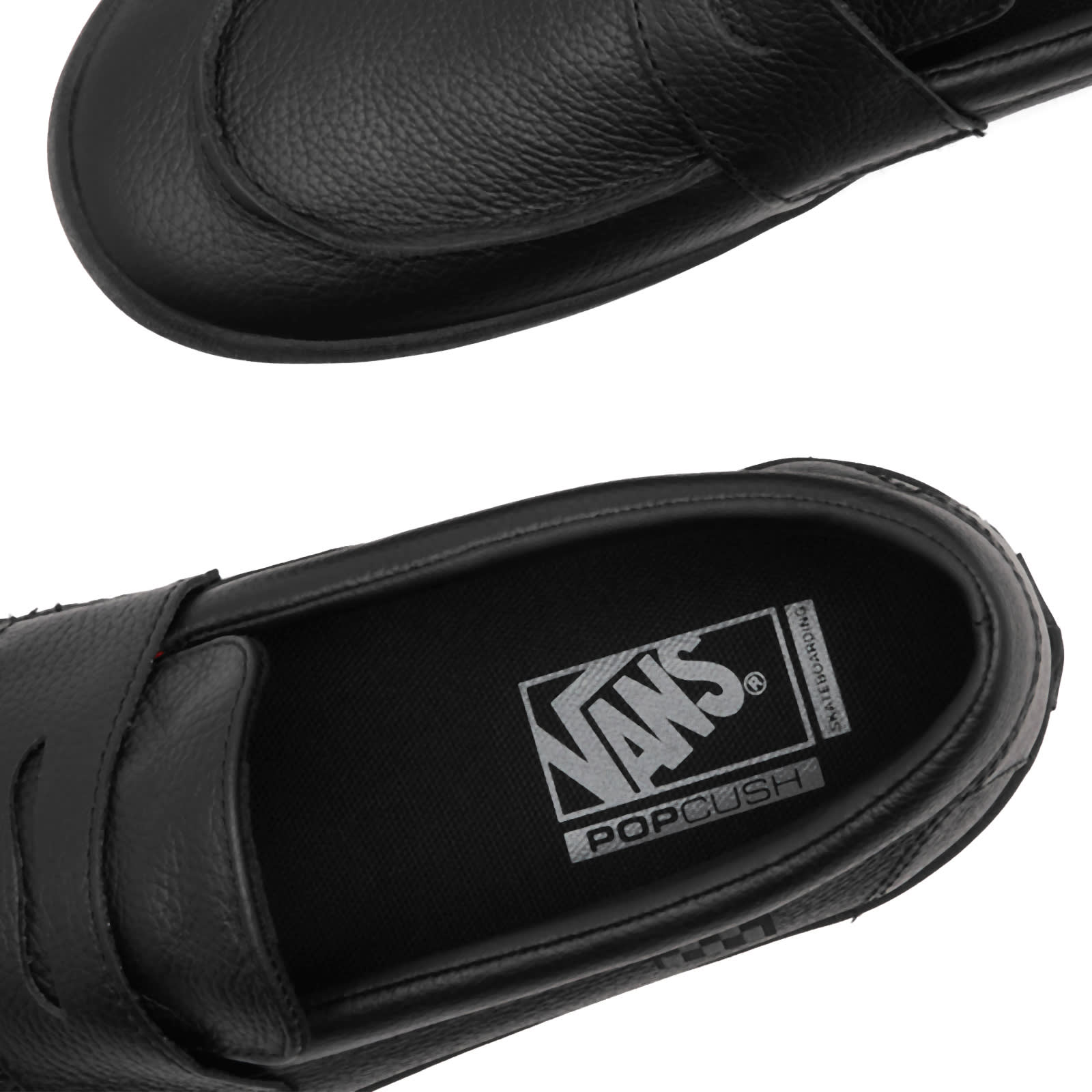 Men's Skate Loafer in Black/Black