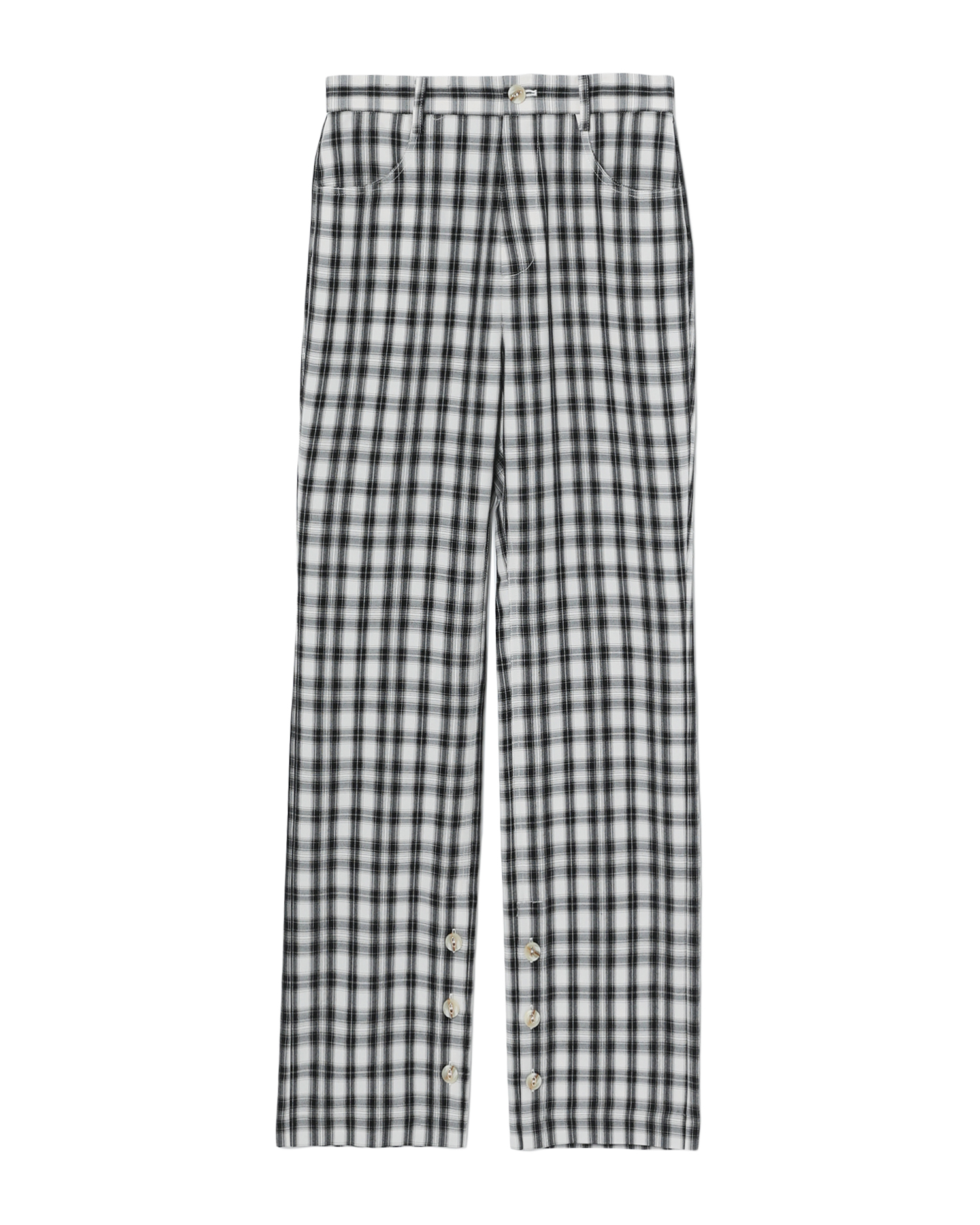 Checked pants