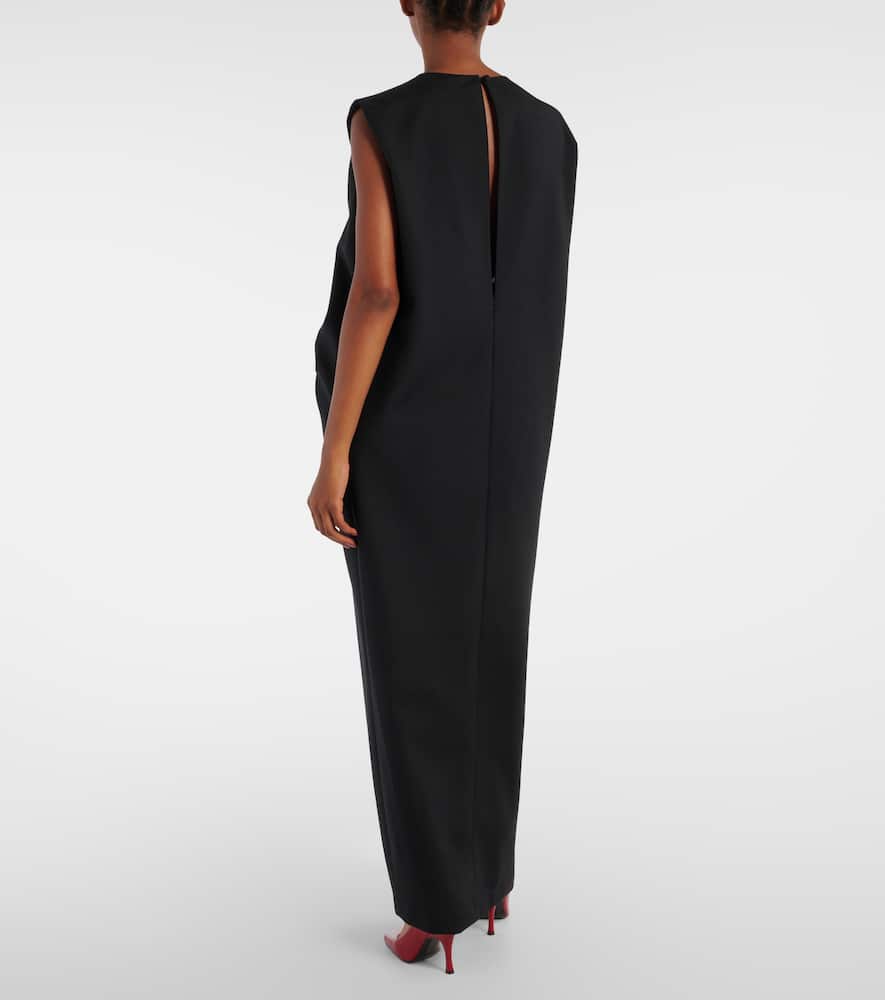 Niel wool and mohair maxi dress