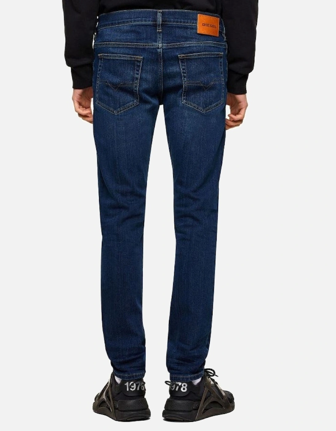 Men's Diesel D-Yennox Tapered Fit Dark Blue Jeans - Navy - Size: 28/32