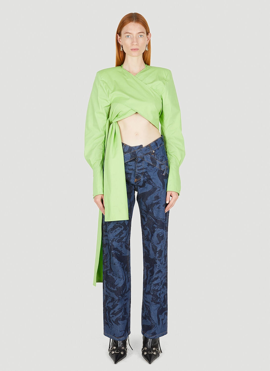 Seahorse Wrap Top