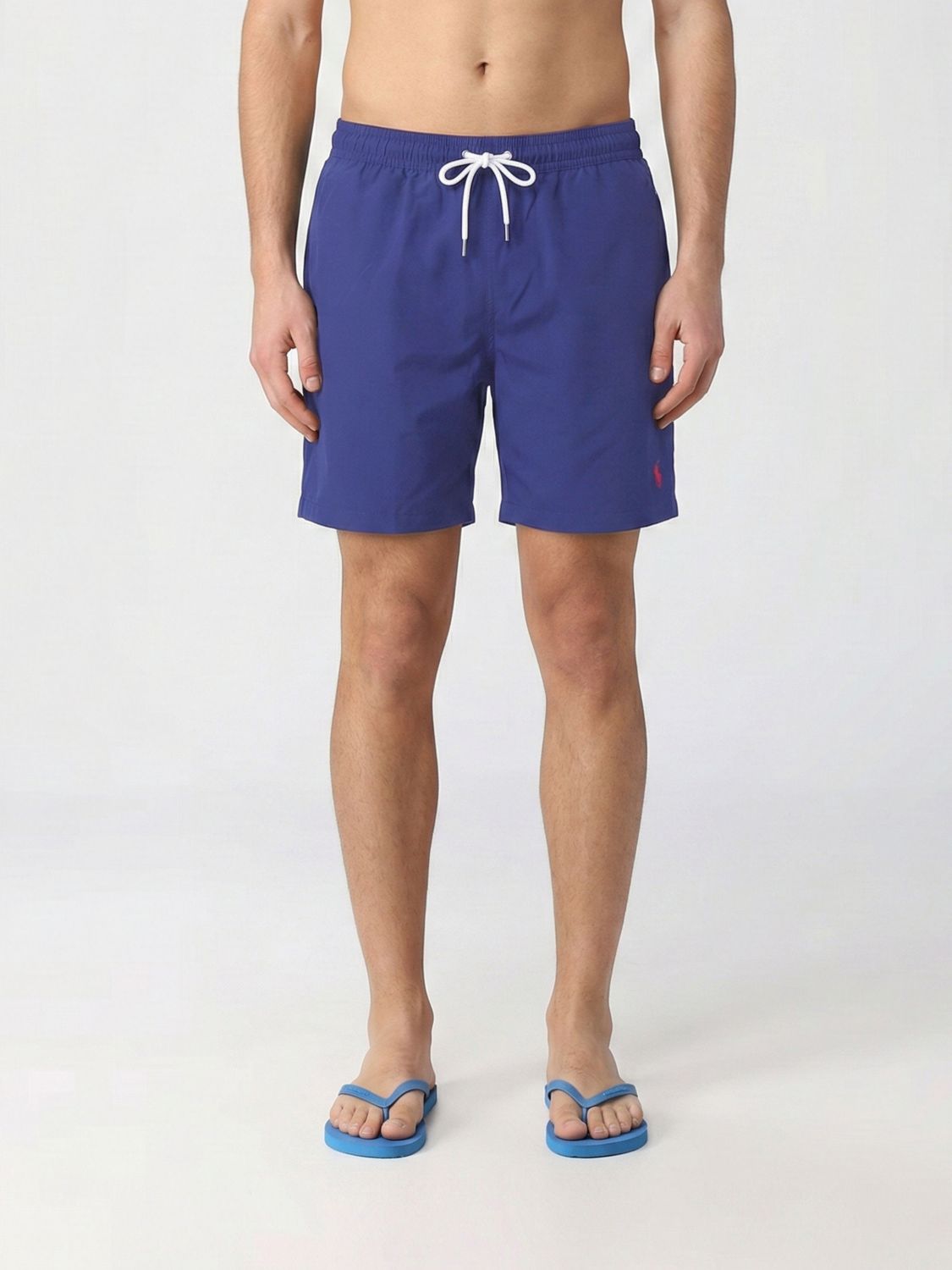 Swimsuit Men color Navy