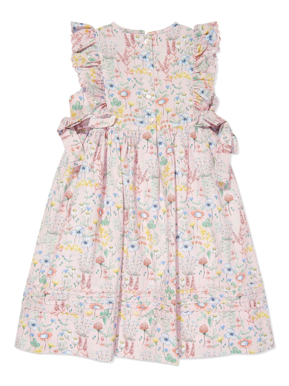 Floral-print dress - Pink