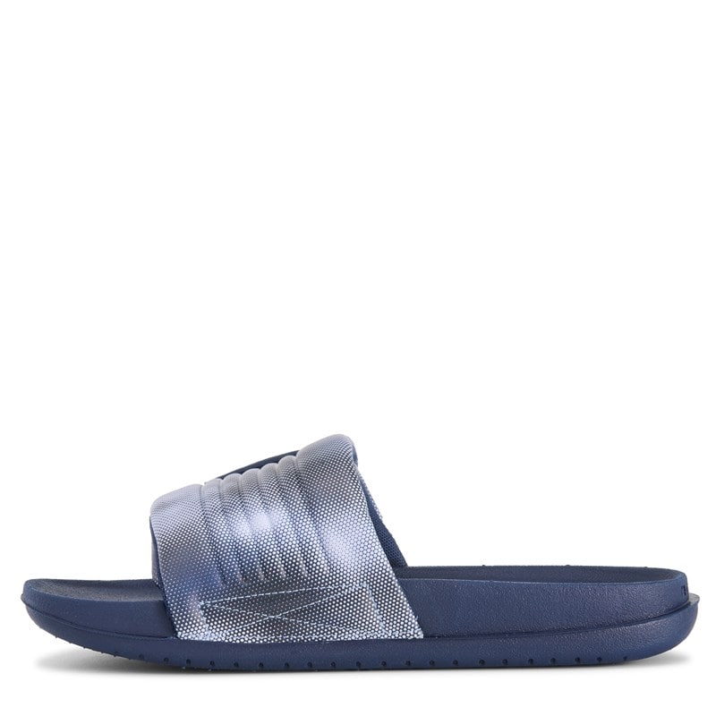 Men's Offcourt Adjust Slide Sandals (Black/Navy)