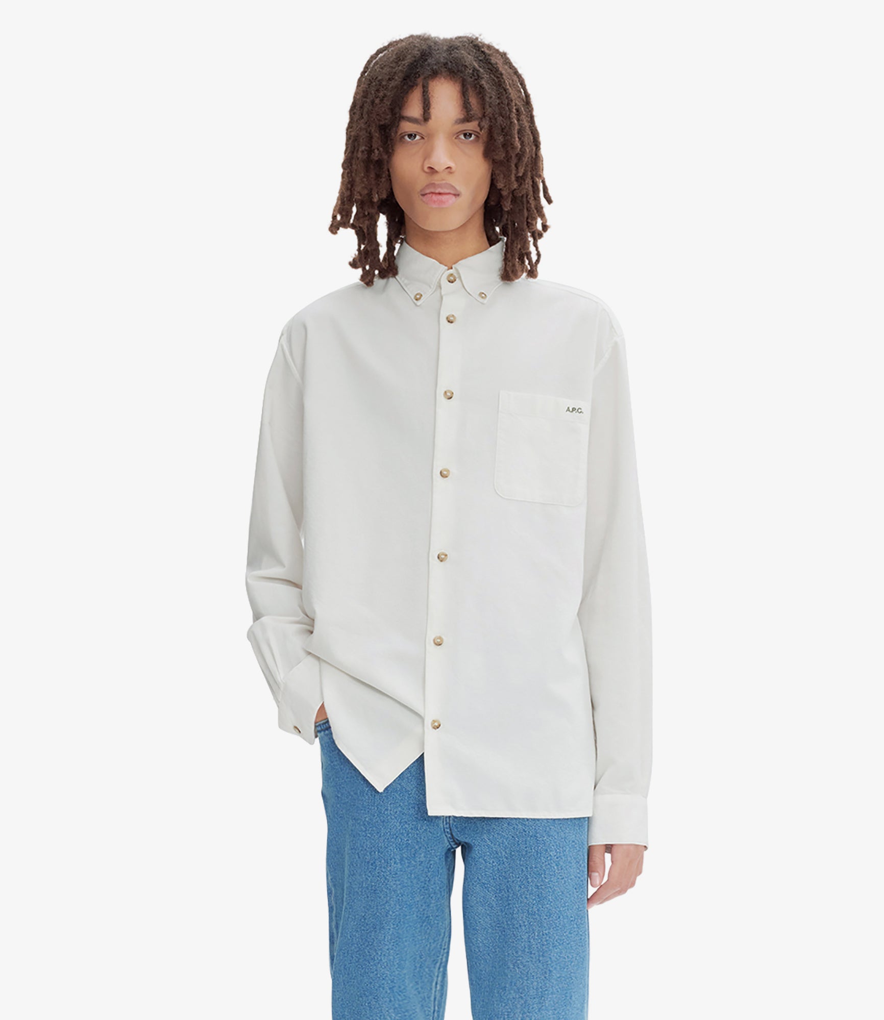 Mateo Logo shirt Off-White