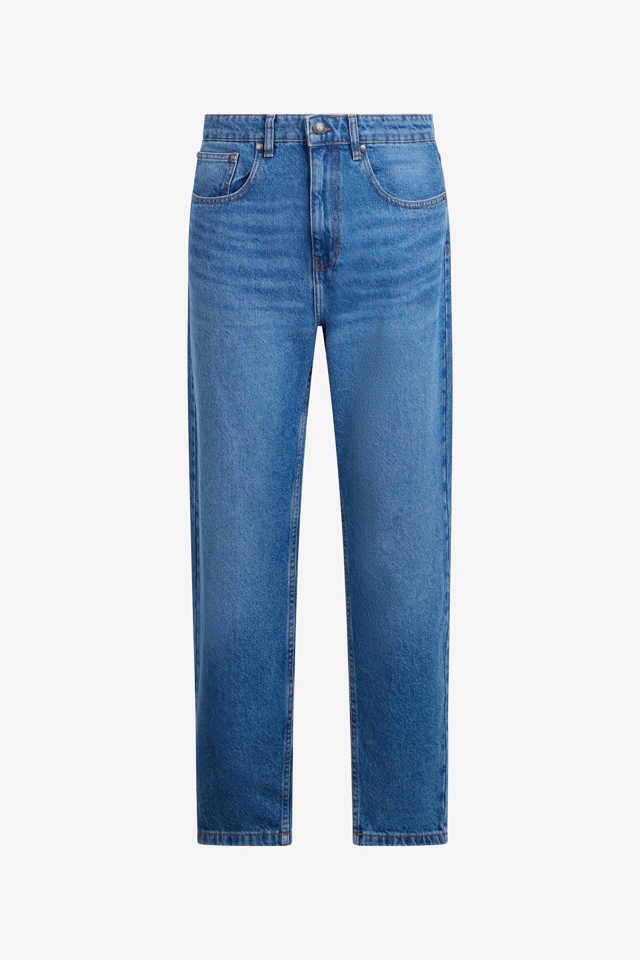 Five-pocket Jeans With Straight Leg