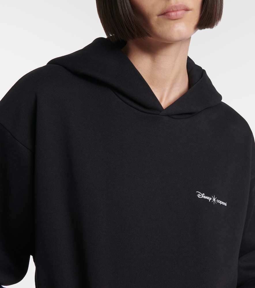 X Disney Maleficent cotton-blend hoodie