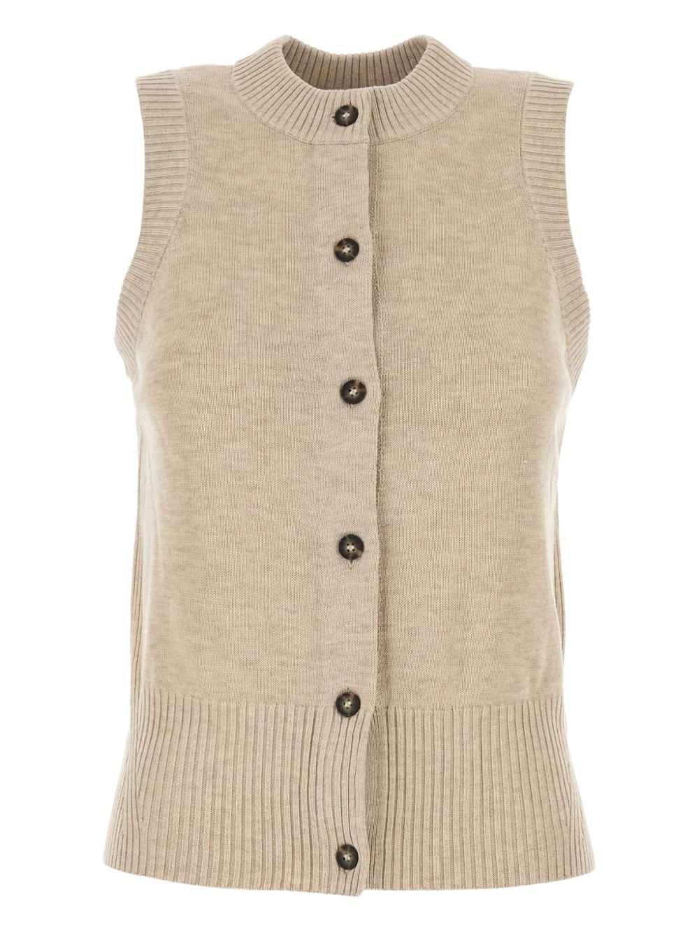 Stretch-design vest - Neutrals