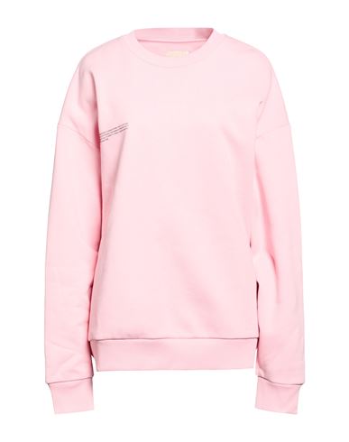 Woman Sweatshirt Pink Size XL Organic cotton, Recycled cotton