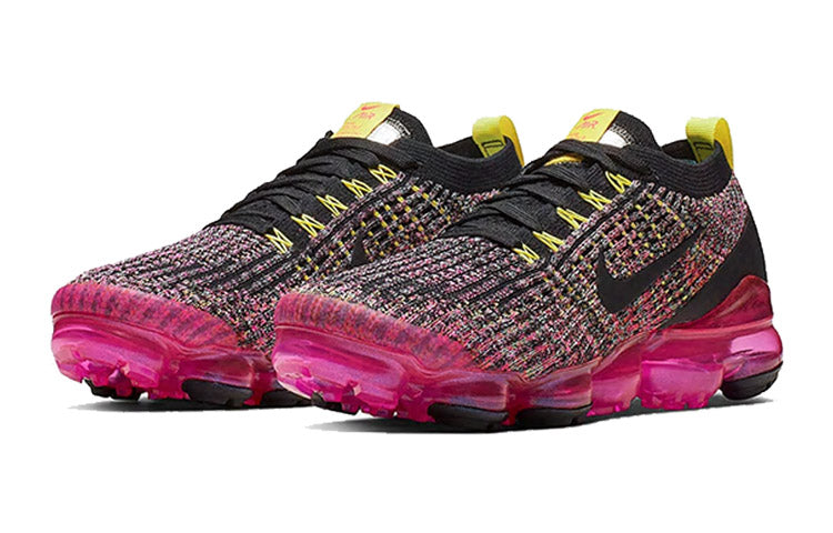 (WMNS) Air VaporMax Flyknit 3 'Black Pink Blast'