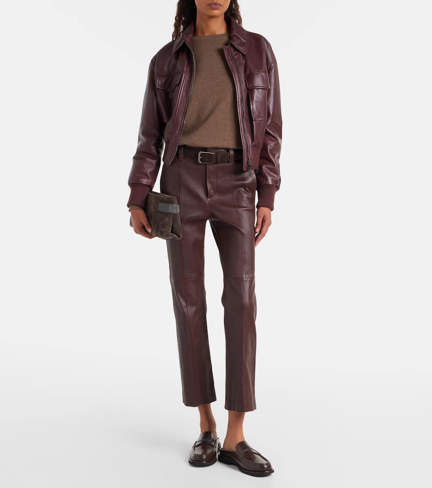 Leather pants