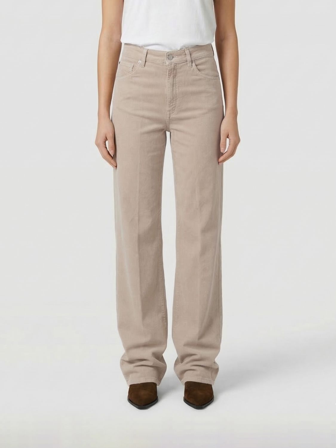 Jeans Woman color White
