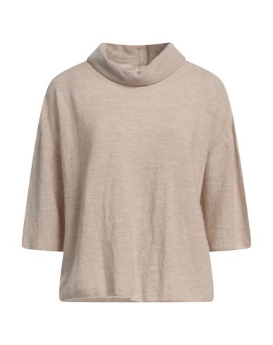 Woman Turtleneck Beige