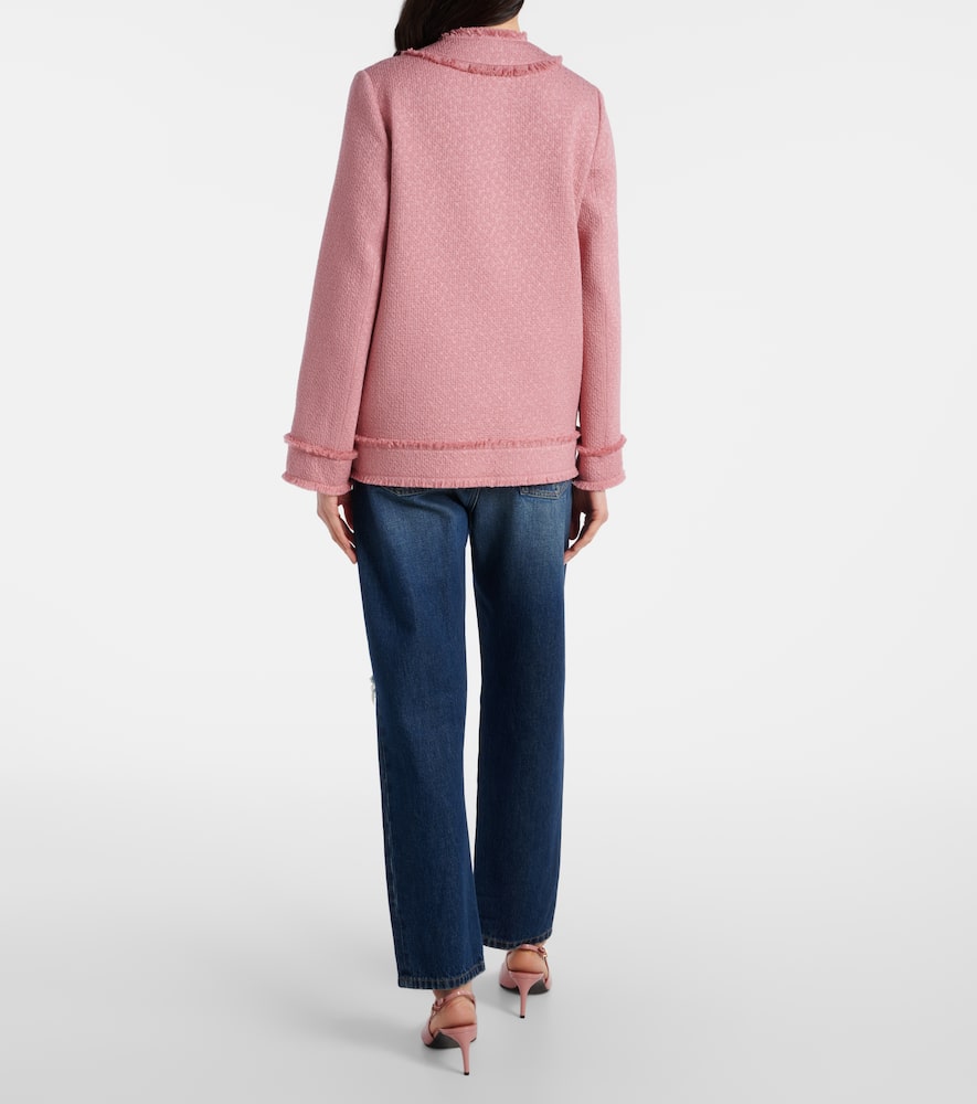 Rachel wool-blend tweed jacket