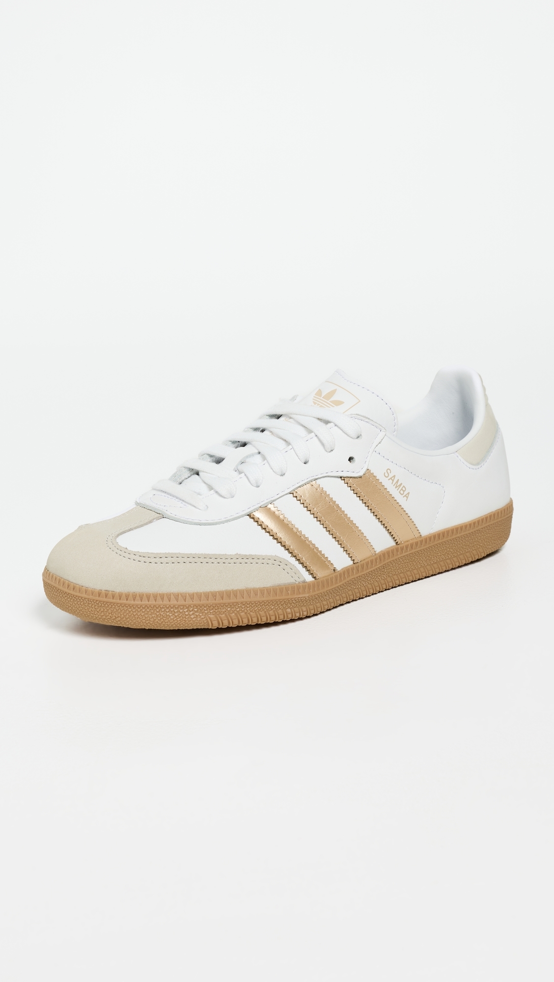 Samba OG Sneakers White/Wonder Gold Met/Grey One