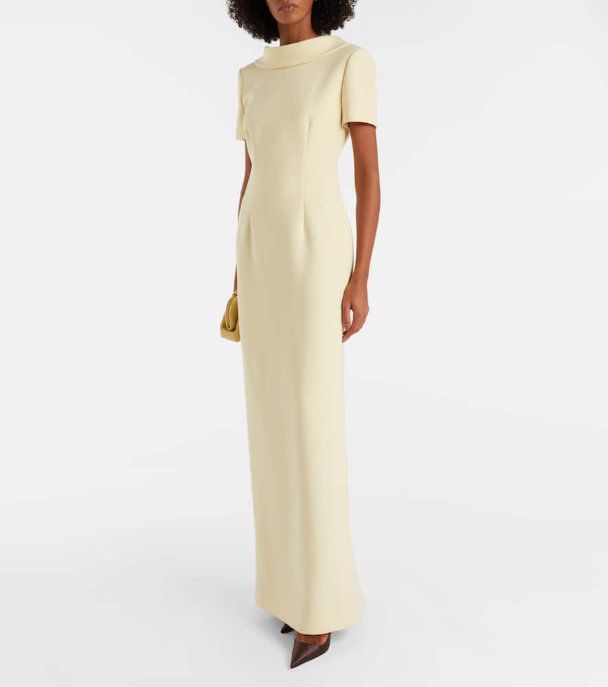 Crêpe gown