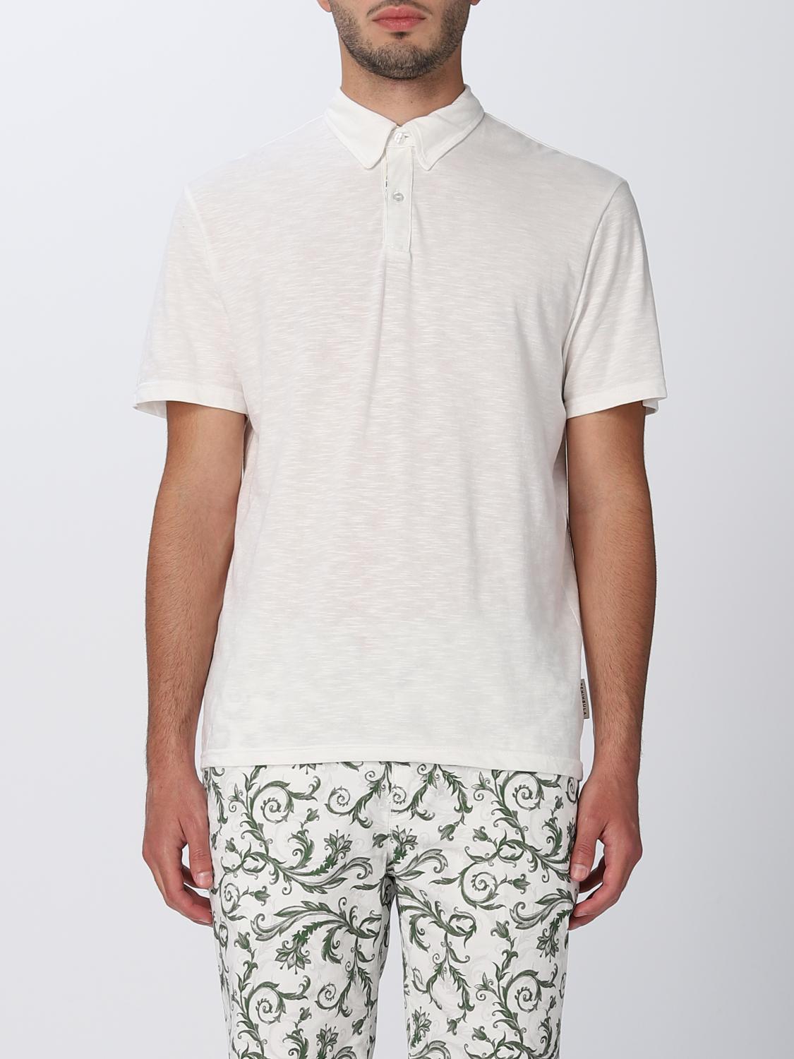 Polo Shirt Men color White