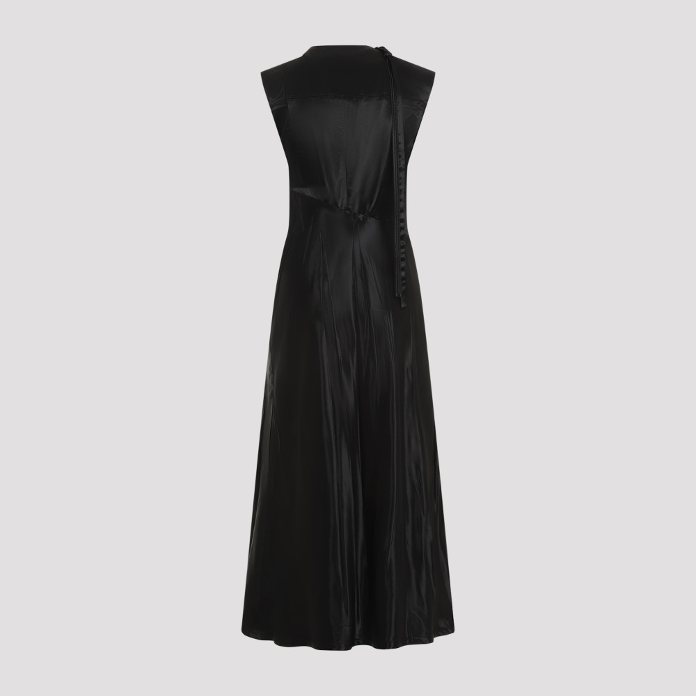 Cupro Long Dress