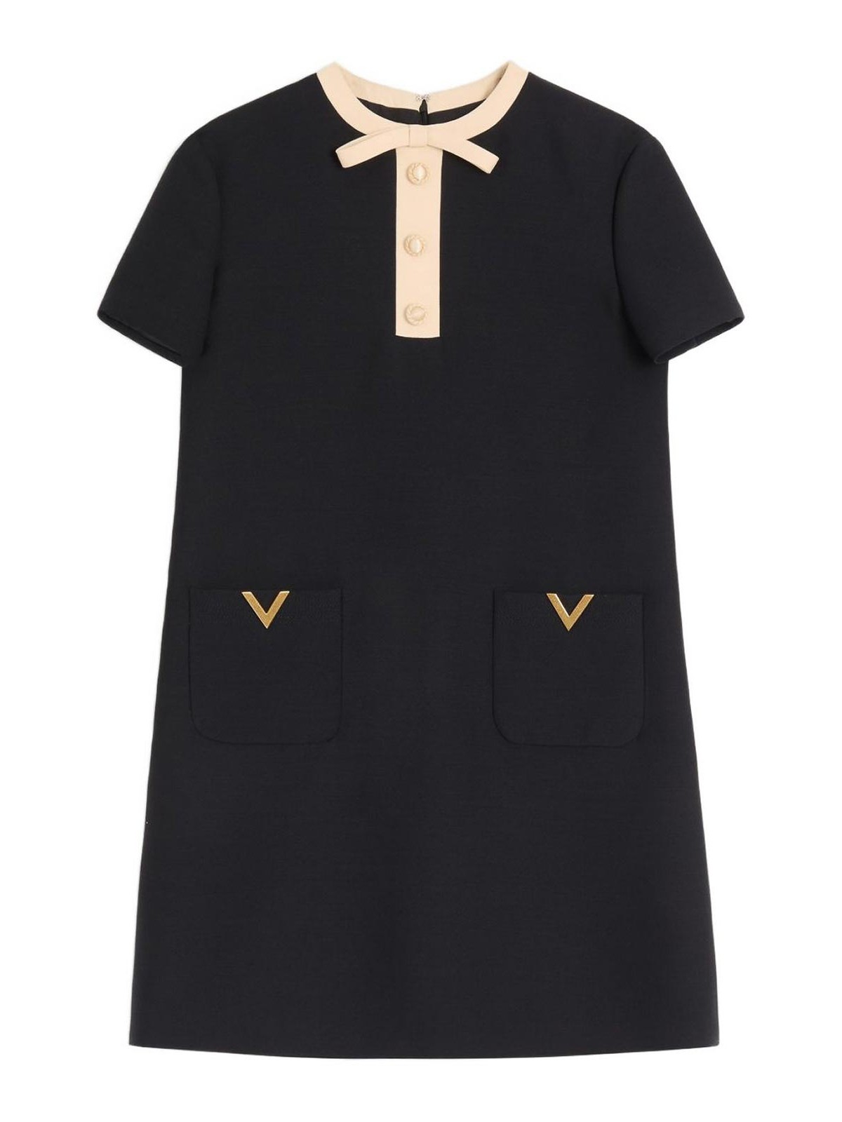 Wool And Silk Blend Dress