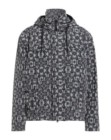 Man Jacket Charcoal Size 40 Linen, Polyester, Cotton, Polyamide, Elastane