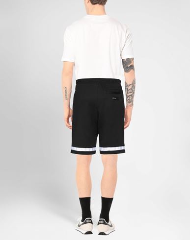 Man Shorts & Bermuda Shorts Black
