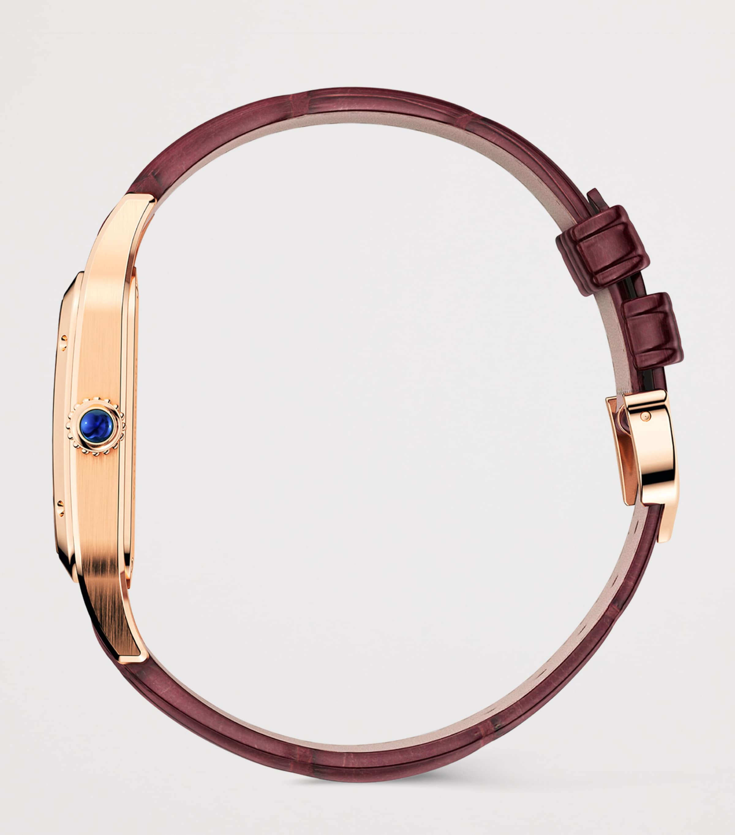 Rose Gold Santos-Dumont Skeleton Watch