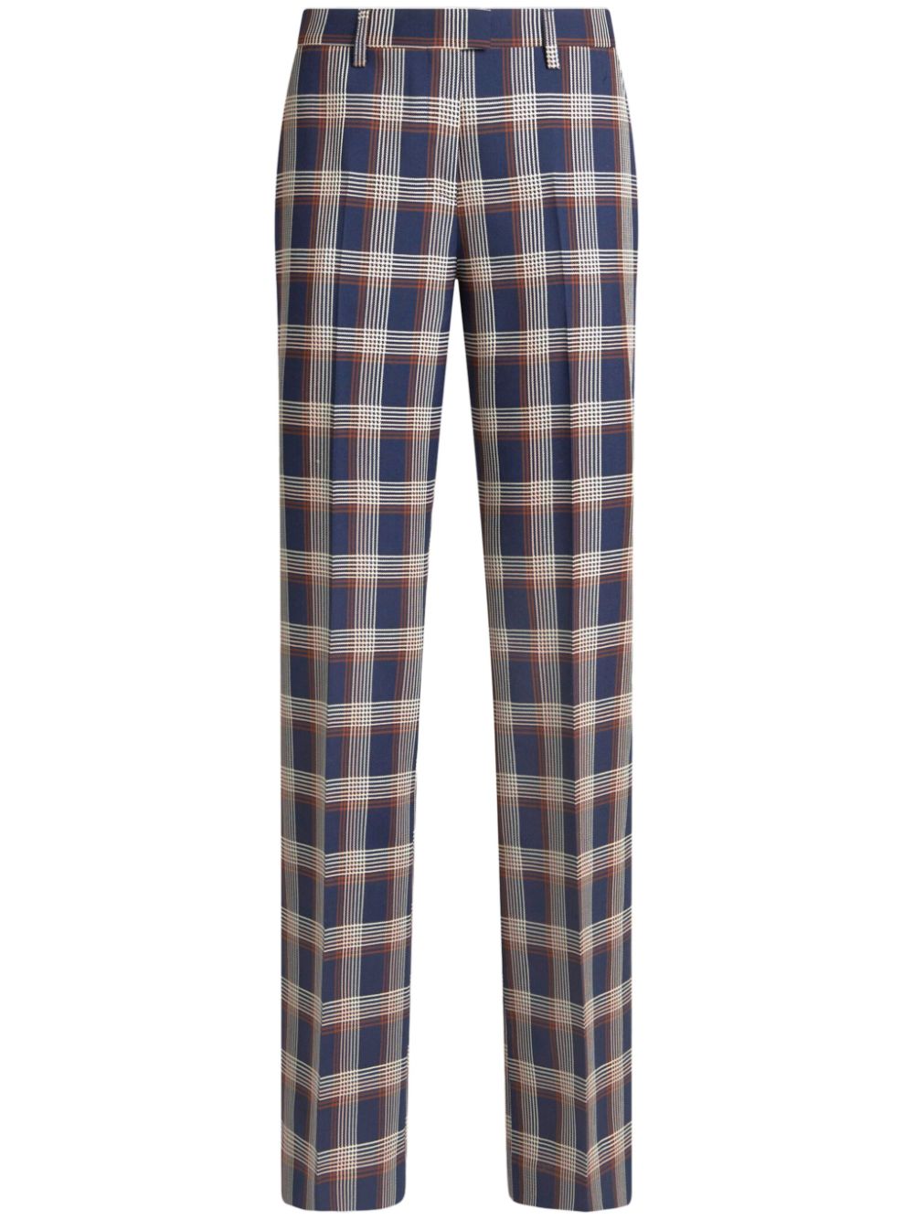 Checkered trousers - Blue
