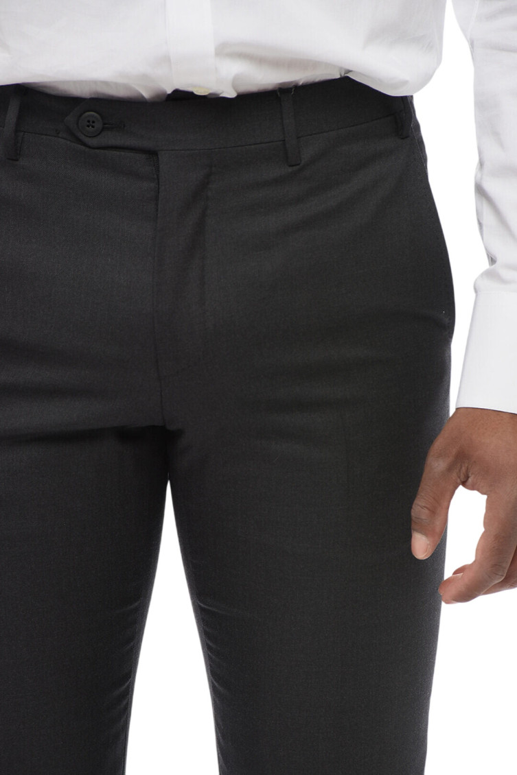 Charcoal Grey Slim Pants