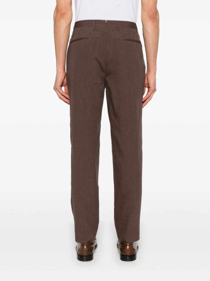 Brown Elegant Trousers