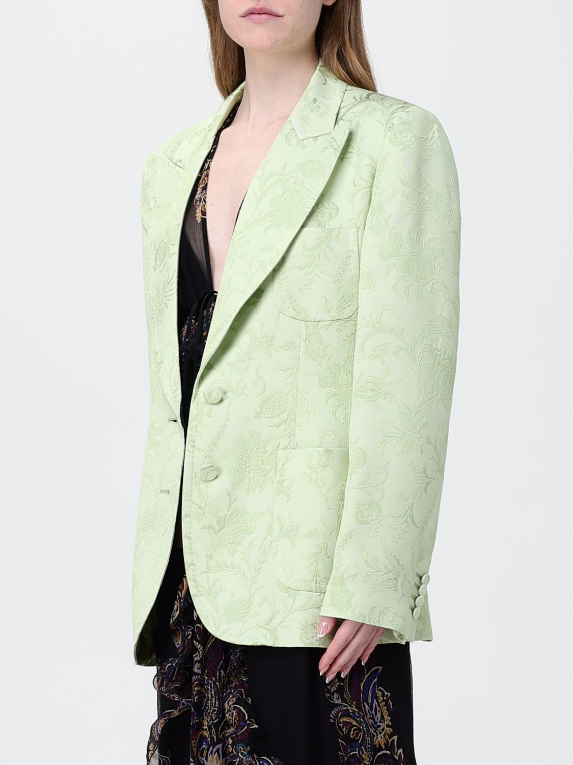 Blazer Woman color Mint