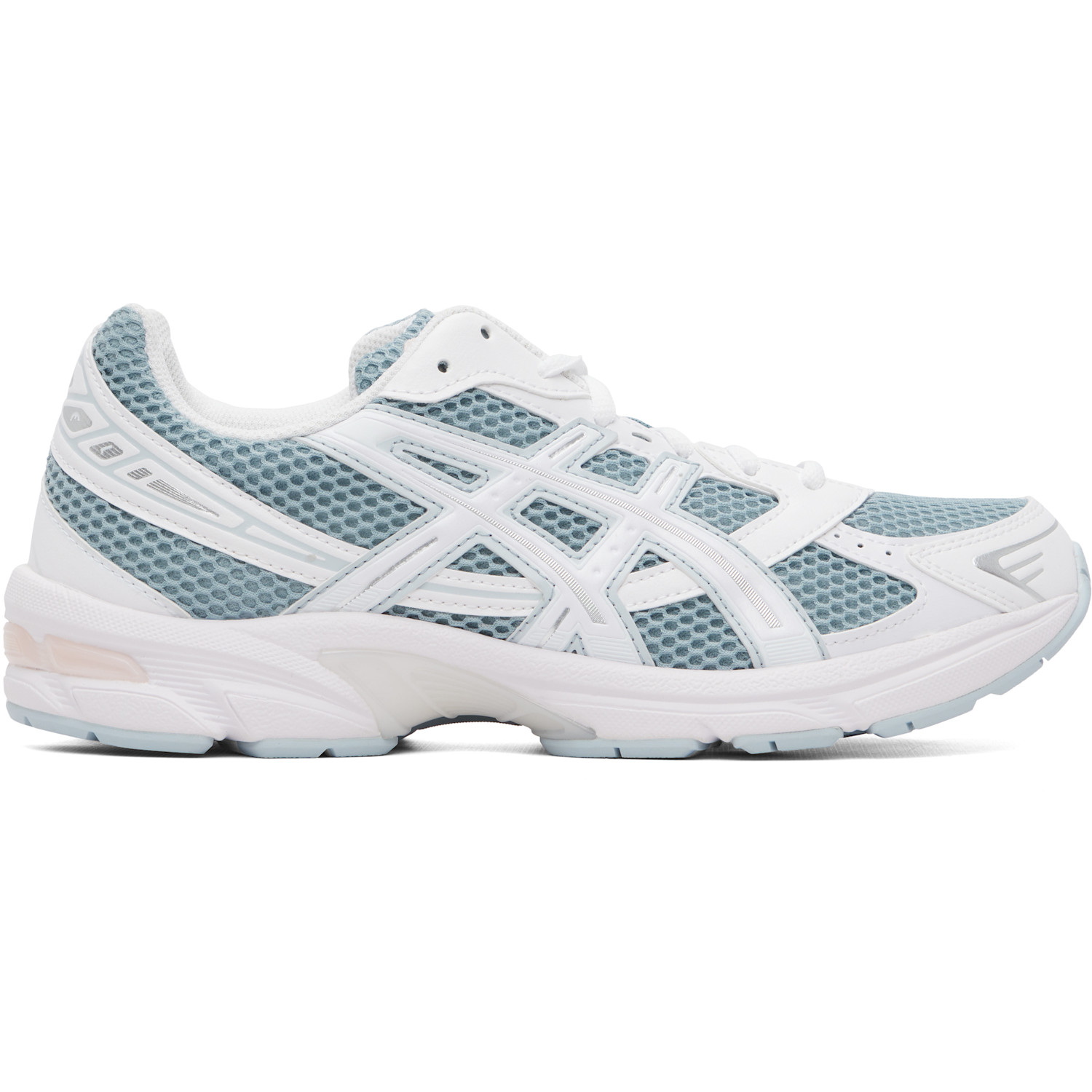 Blue & White Gel-1130 Sneakers