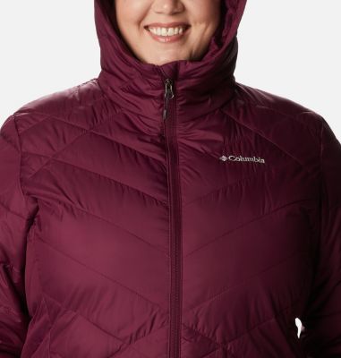 Women's Heavenly  Long Hooded Jacket - Plus Size-