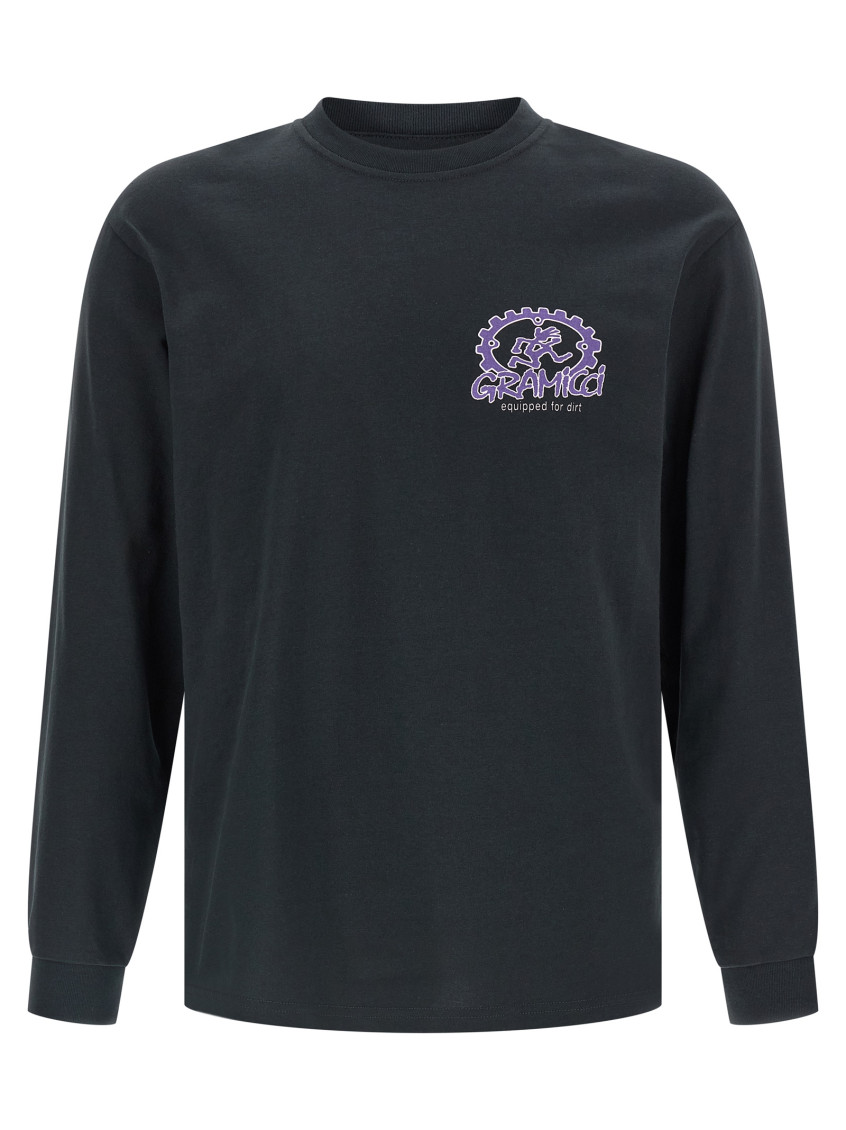 Black Equipped For Dirt T-shirt