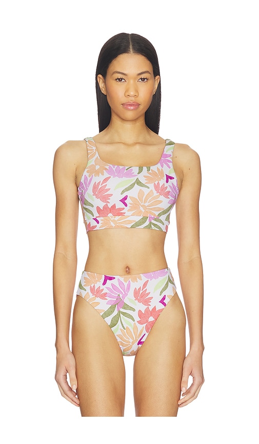 POST SWIM x REVOLVE Livie Bikini Top in Blush,White. - M also in L, S