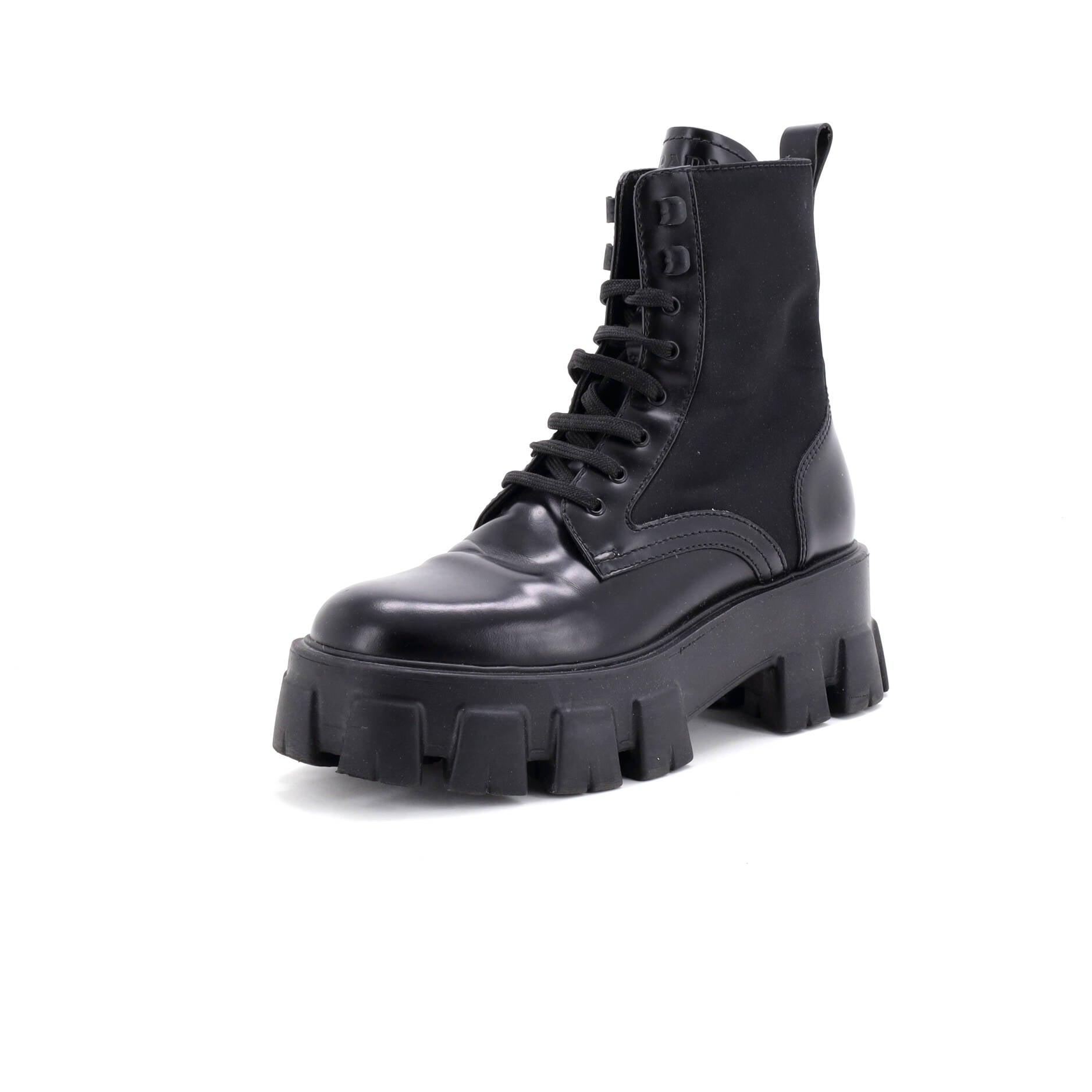 Monolith Combat Boots Leather and Nylon