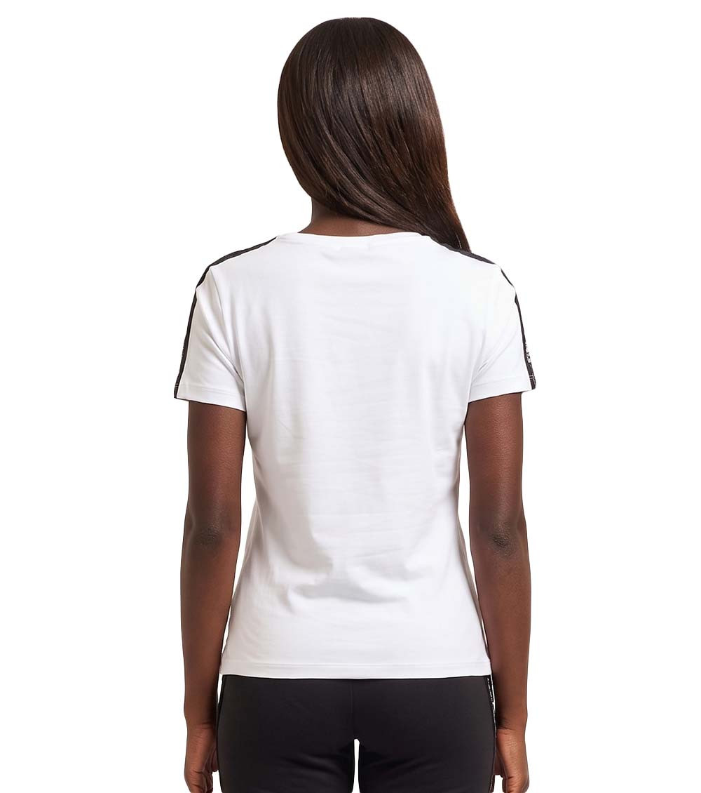 White Logo Crew Neck T-Shirt