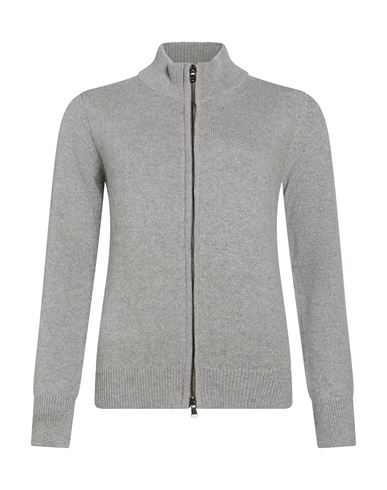 Woman Cardigan Grey Size 6 Cashmere
