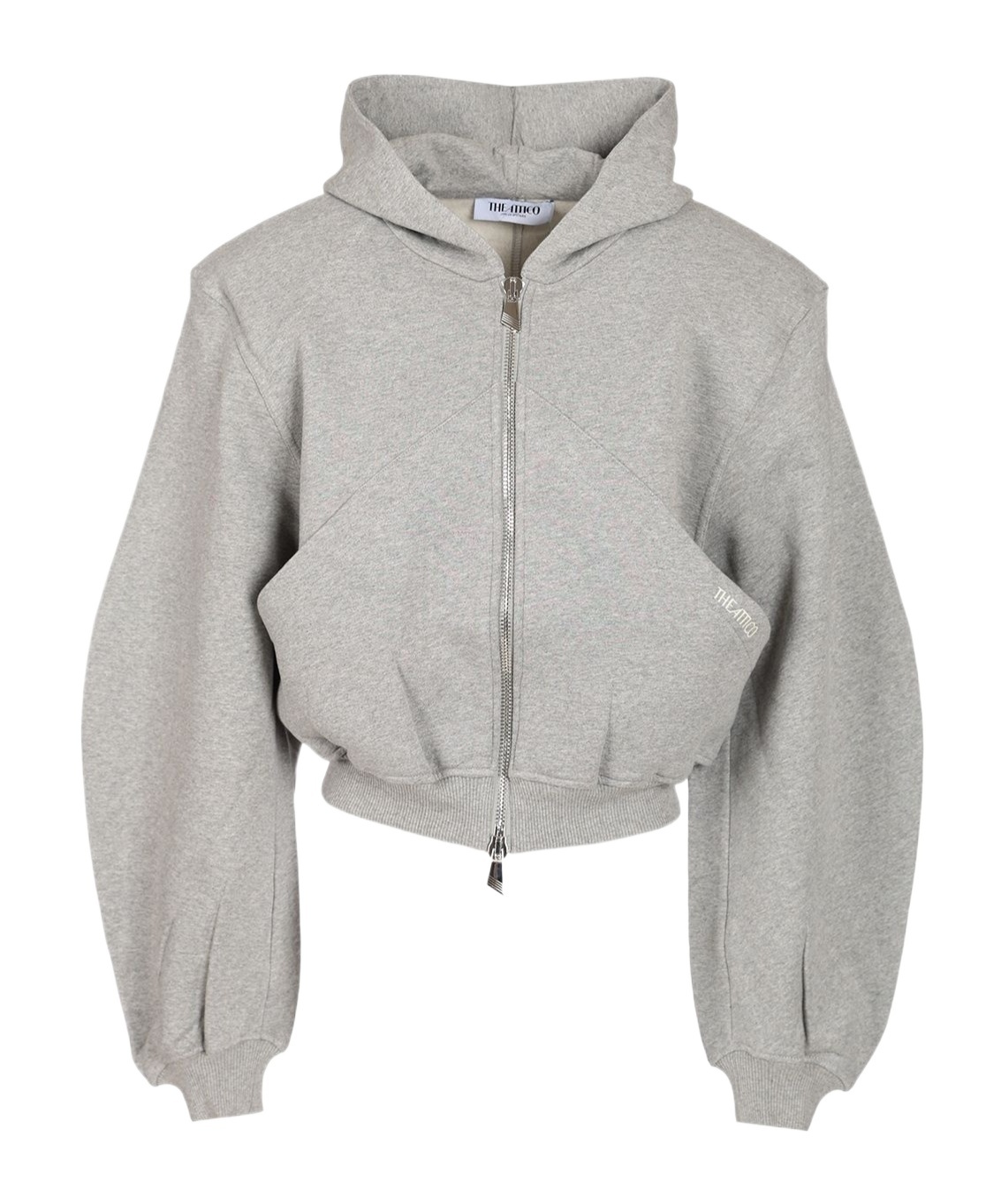 The Cropped Zip-Up Hoodie