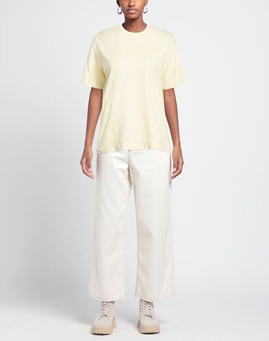 Woman T-shirt Light yellow