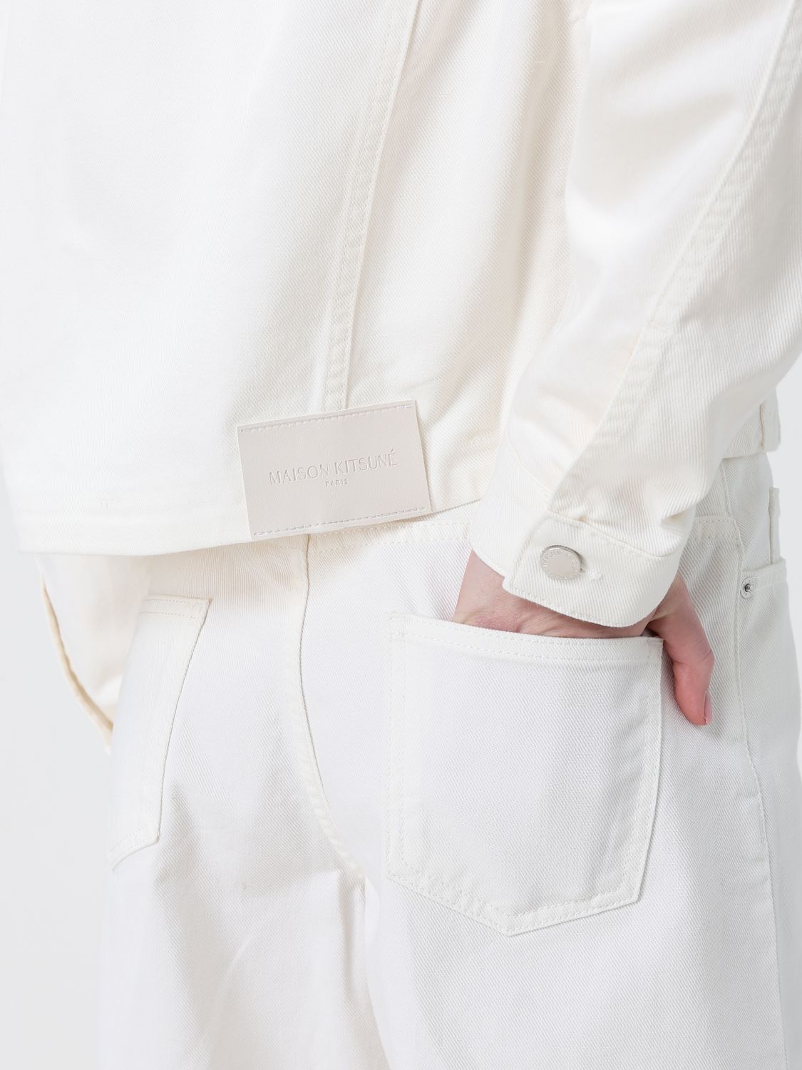 Jacket MAISON KITSUNÉ Woman color Ivory