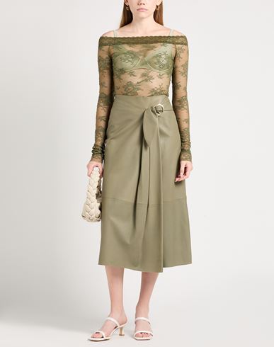 Woman Top Military green