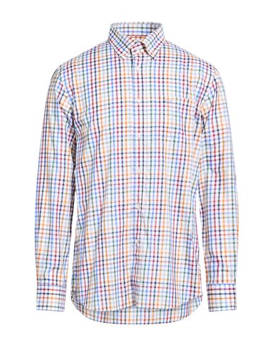 Man Shirt White Size 19 Cotton