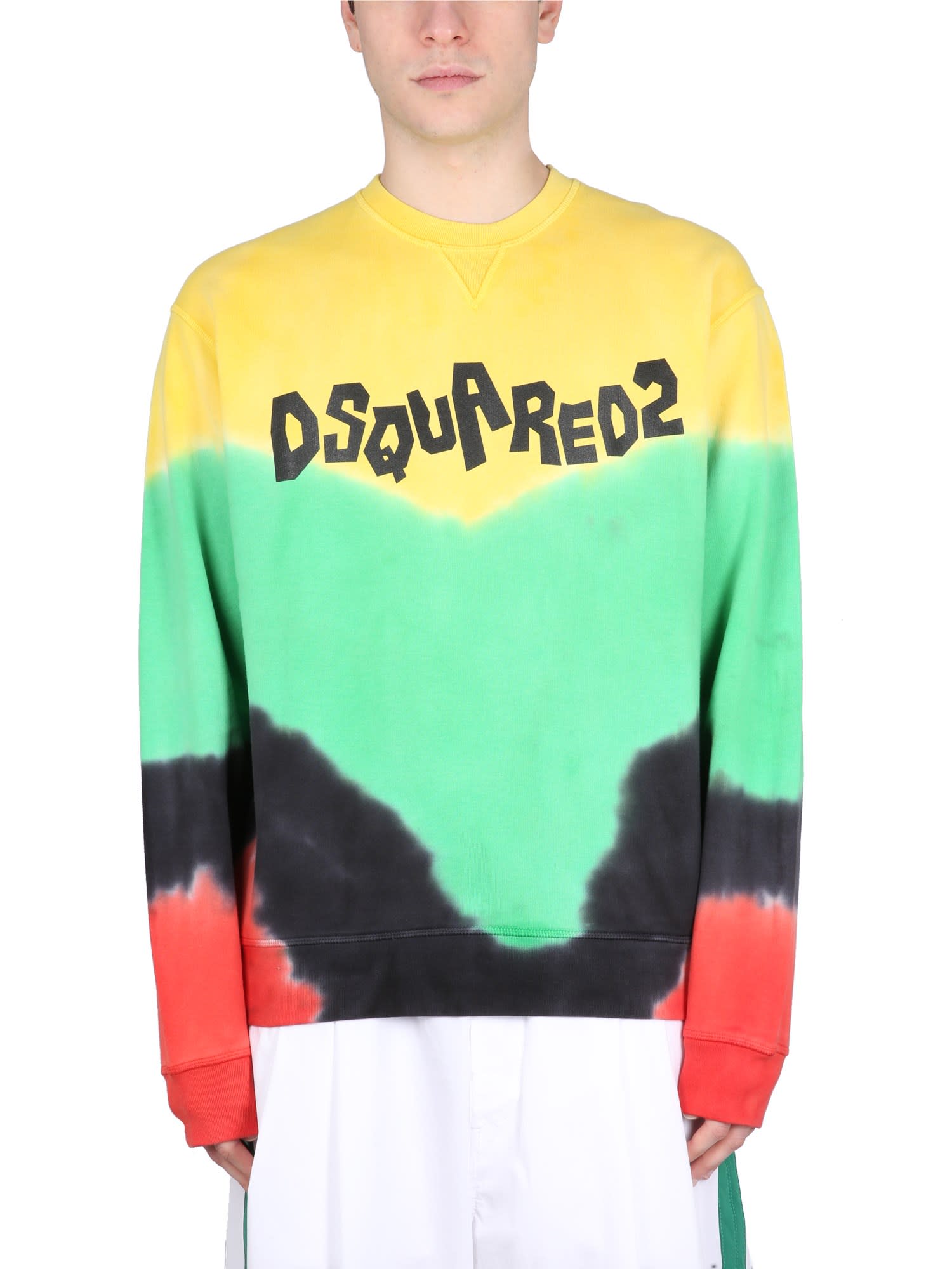 D2 Jamaican Tie & dye Cool Sweatshirt