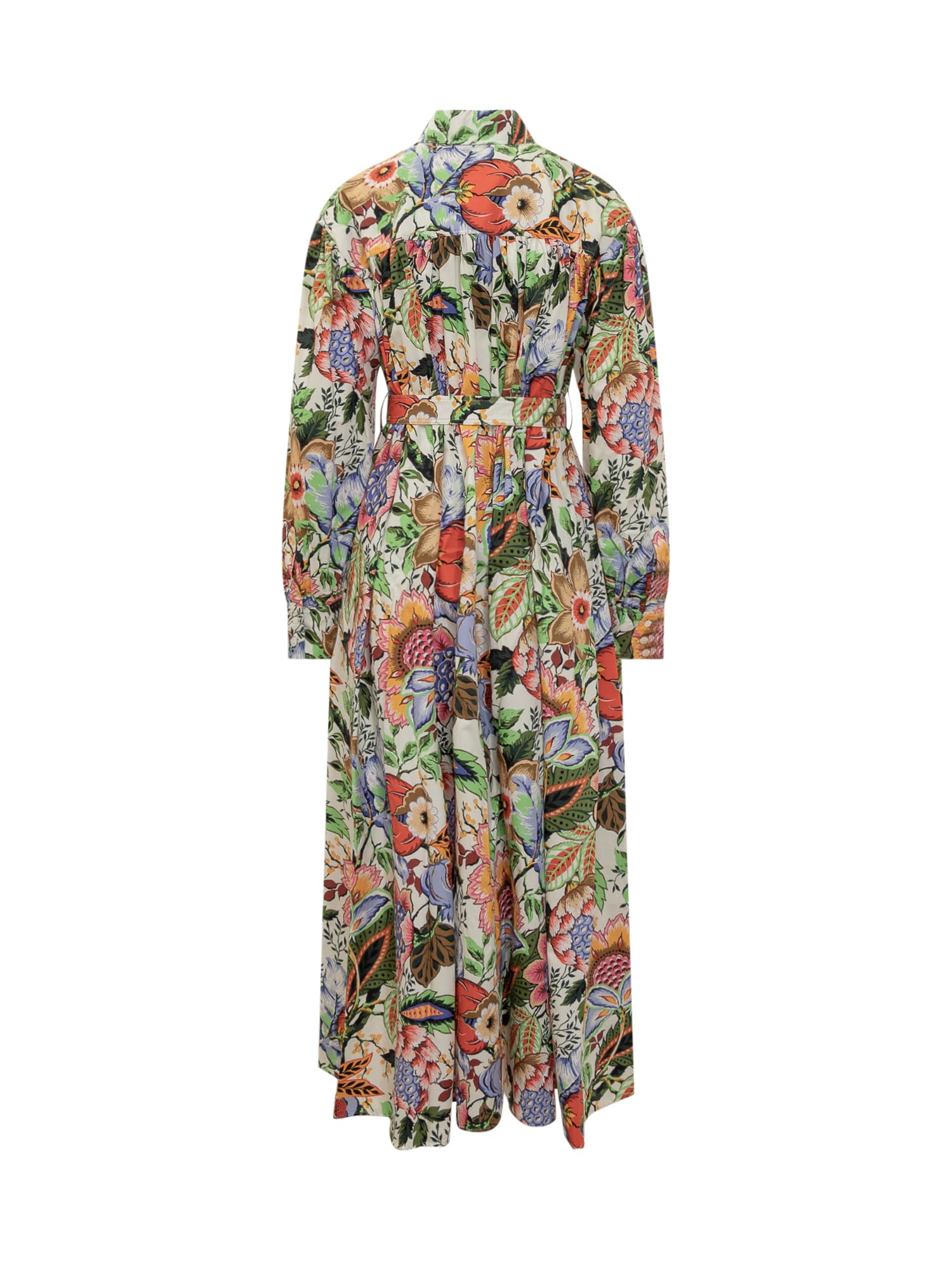 Cotton Chemisier Long Dress