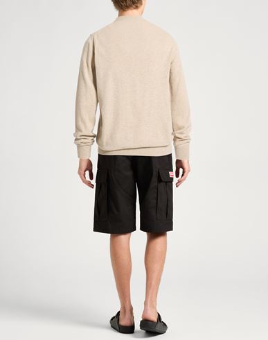 Man Sweater Sand Size 42 Geelong Wool