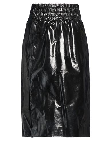 Woman Midi skirt Black Size 2 Calfskin