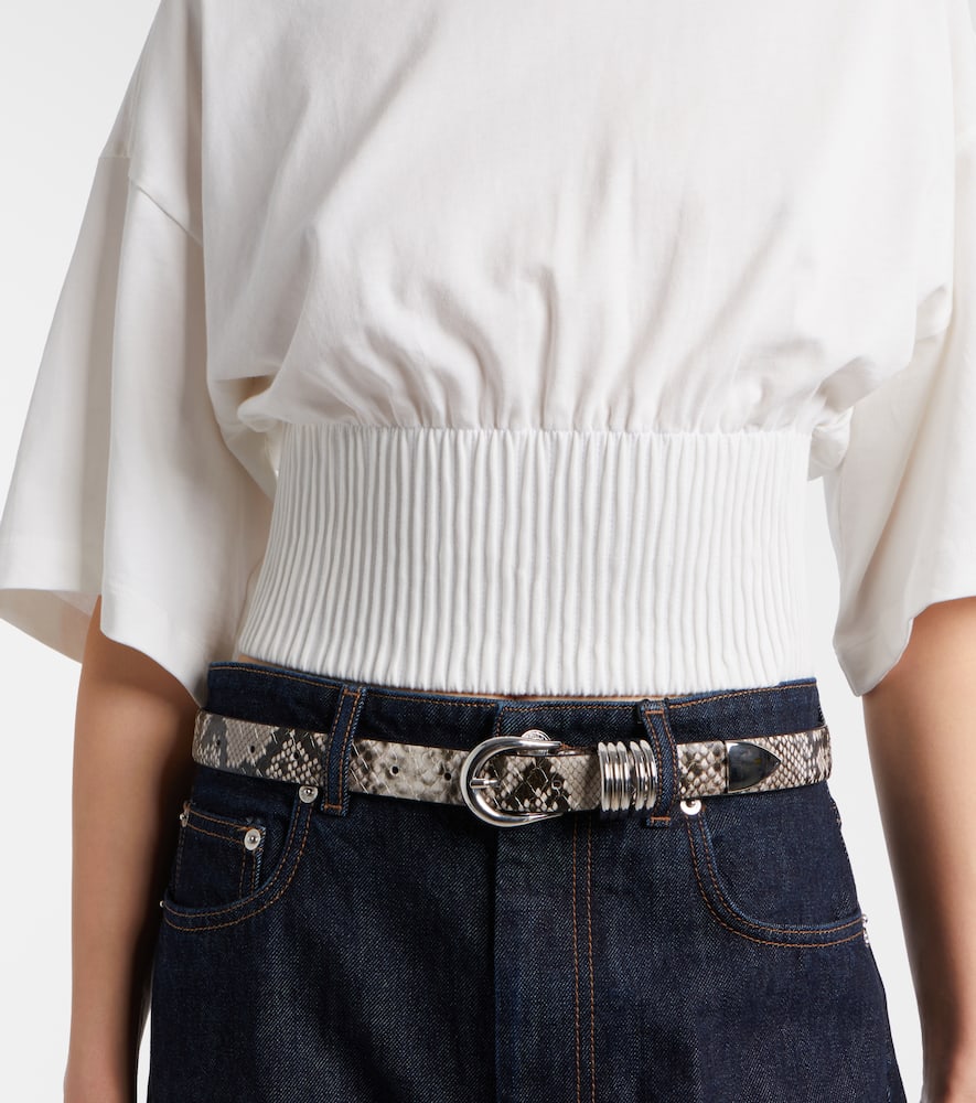 Fosco cotton jersey top